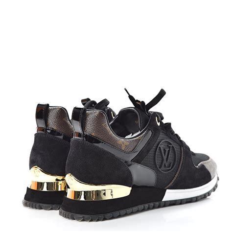 black and gold louis vuitton sneakers|Louis Vuitton black monogram sneakers.